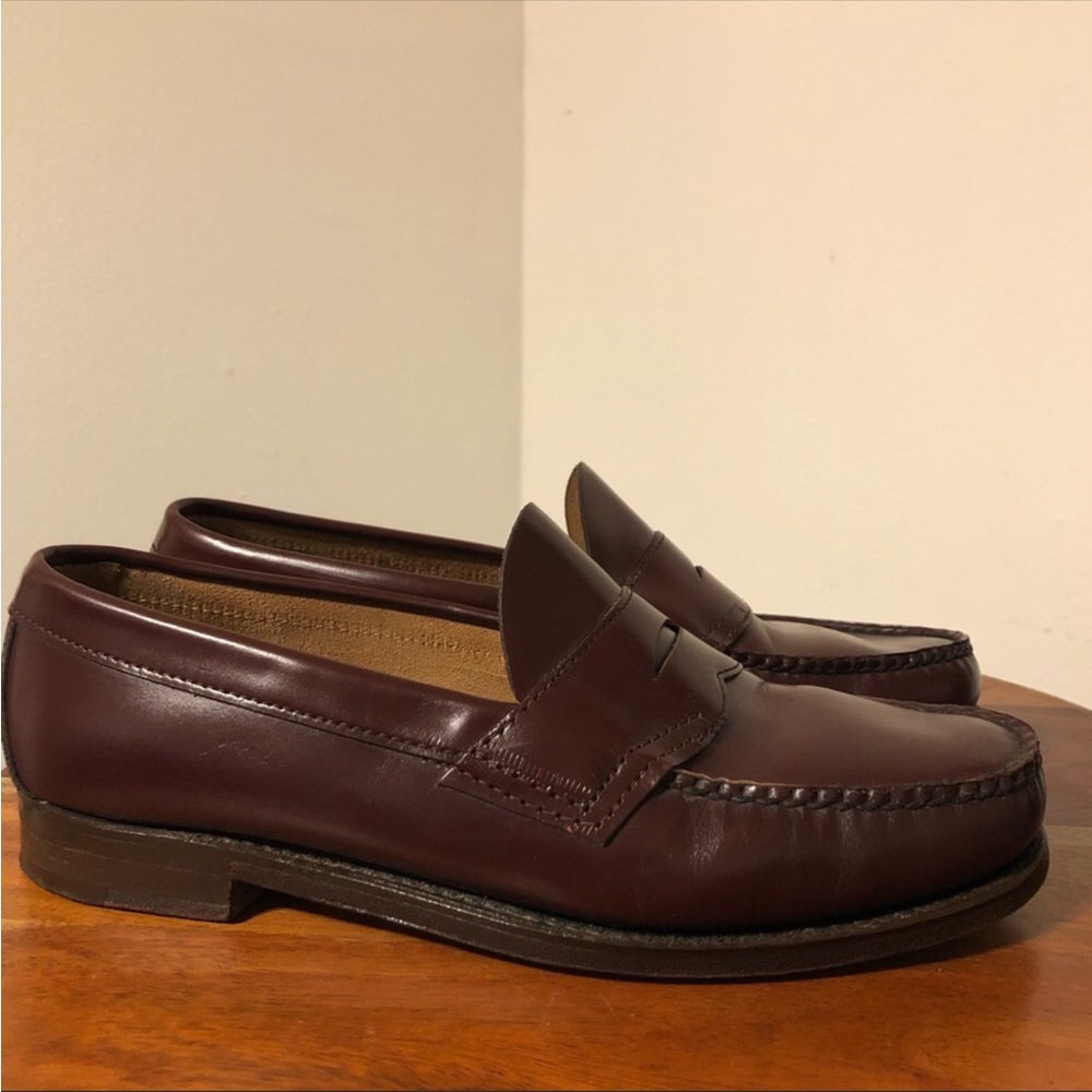 Weejuns Burgundy Leather Loafer Size Fits Size 9 161